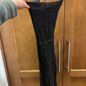 SHEIN Black Sparkly mini dress small